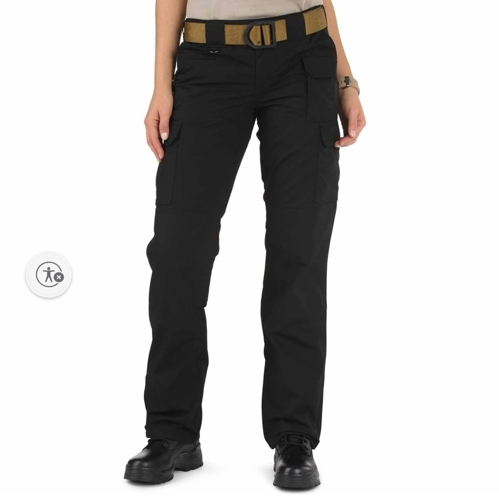 5.11 Tactical Taclite Pro Ripstop Pants Women’s Size 12 Black Cargo